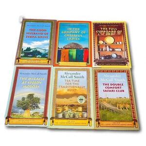 Alexander  McCall Smith Mystery Lot 6 Books HC 1st Ed Ladies Detective Agency